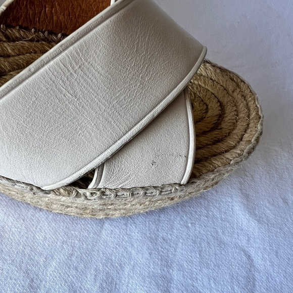 Coach Primrose leather upper espadrille wedge sandals - Picture 12 of 12